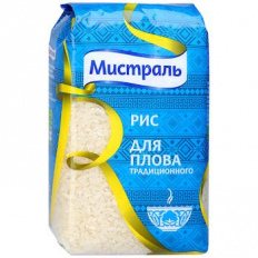 Крупа Мистраль Рис Кубань д/плова м/у